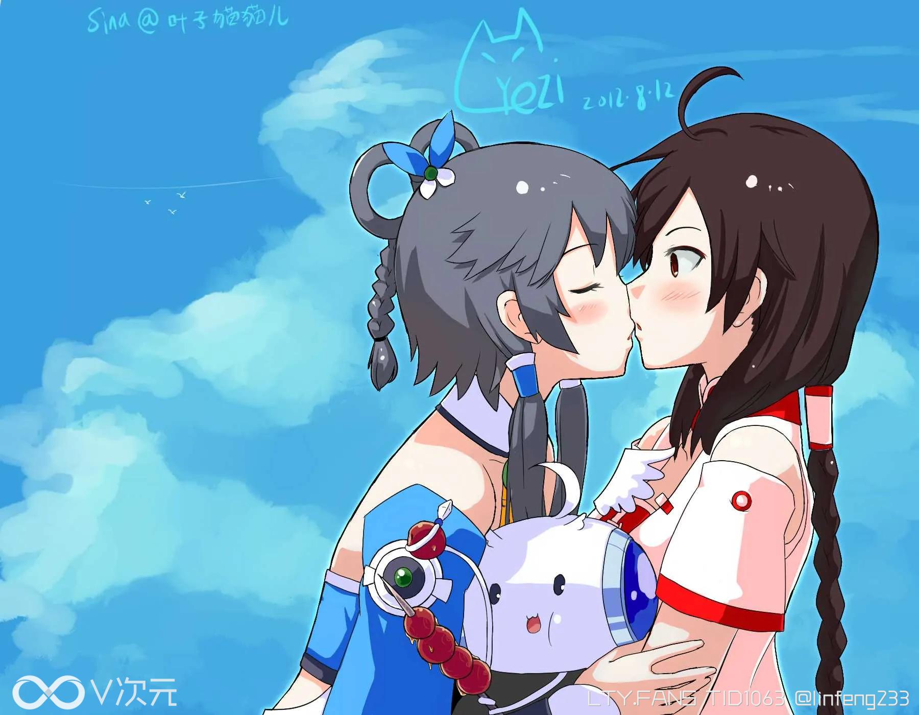 冬青棗子糕(yezinod)_洛天依&乐正绫~~~强吻~羞涩play_29330993_p0.webp